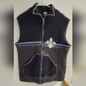 Delux Quebec Wool Vest, Size L/XL